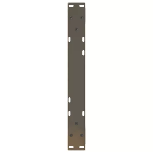  2 db natúr acél dohányzóasztal láb 60 x (30-31,3) cm acél