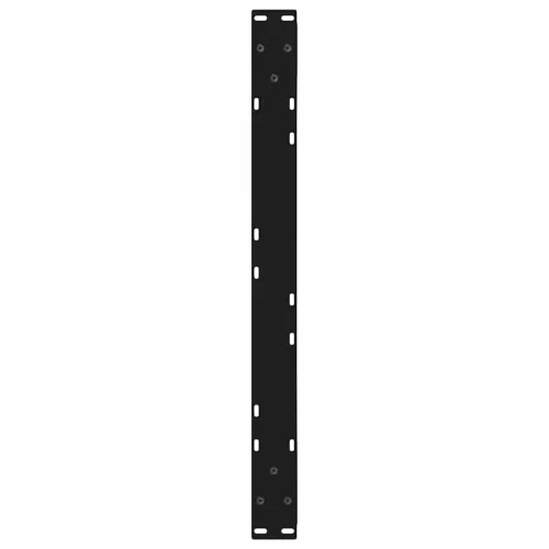  2 db fekete acél dohányzóasztal láb 70 x (30-31,3) cm