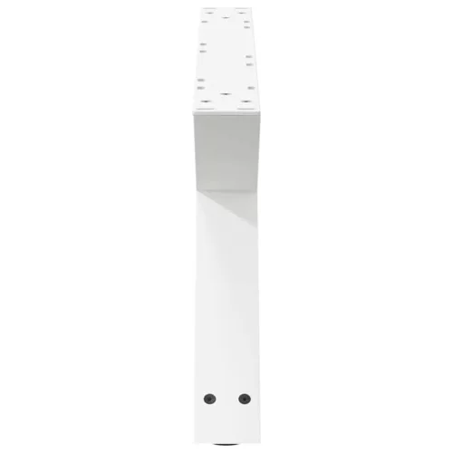 2 db fehér dohányzóasztal láb 70 x (30-31,3) cm acél dohányzóasztal láb