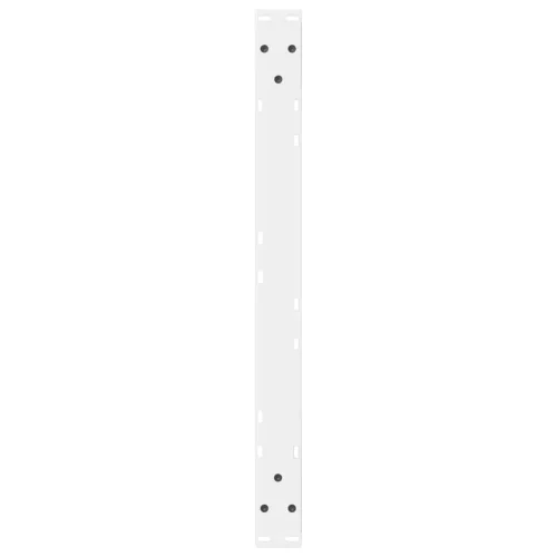  2 db fehér dohányzóasztal láb 70 x (30-31,3) cm acél dohányzóasztal láb