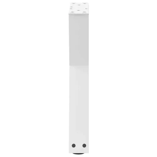 2 db fehér dohányzóasztal láb 28 x (42-43,3) cm acél dohányzóasztal láb