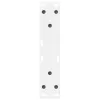 2 db fehér dohányzóasztal láb 28 x (42-43,3) cm acél dohányzóasztal láb
