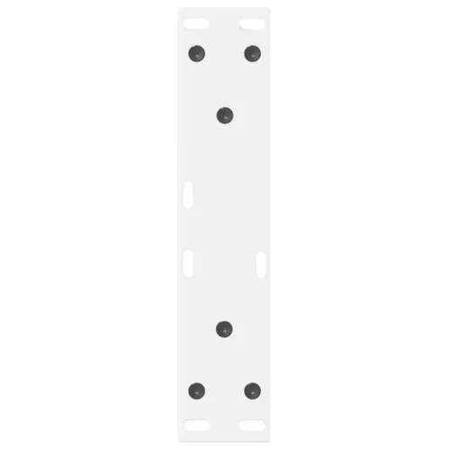  2 db fehér dohányzóasztal láb 28 x (42-43,3) cm acél dohányzóasztal láb