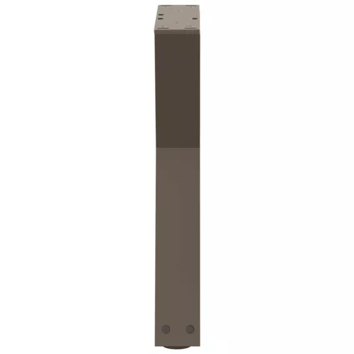  2 db natúr acél dohányzóasztal láb 28 x (42-43,3) cm acél