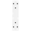  2 db fehér dohányzóasztal láb 38 x (42-43,3) cm acél dohányzóasztal láb