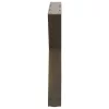  2 db natúr acél dohányzóasztal láb 60 x (42-43,3) cm acél