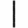  2 db fekete acél dohányzóasztal láb 70 x (42-43,3) cm