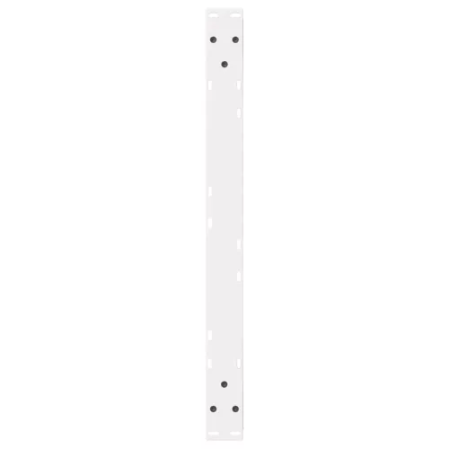  2 db fehér dohányzóasztal láb 70 x (42-43,3) cm acél dohányzóasztal láb
