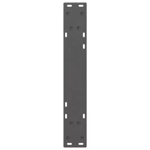 2 db antracitszürke acél étkezőasztalláb 50x(72-73,3) cm