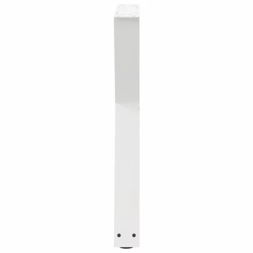  2 db fehér étkezőasztal láb 60 x (72-73,3) cm acél étkezőasztal láb