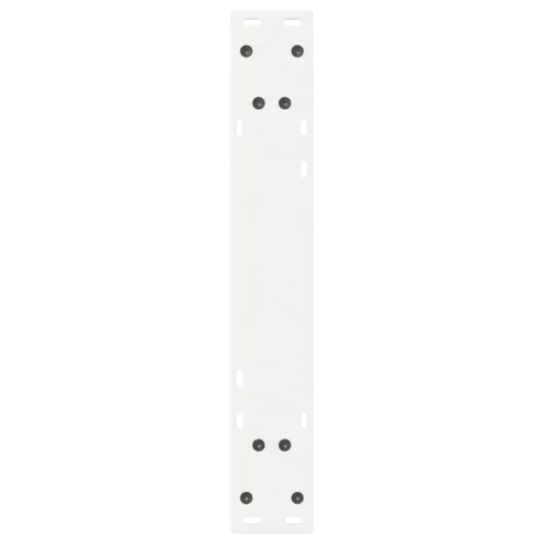  2 db fehér étkezőasztal láb 60 x (72-73,3) cm acél étkezőasztal láb