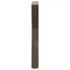  2 db natúr acél étkezőasztal láb 60 x (72-73,3) cm acél