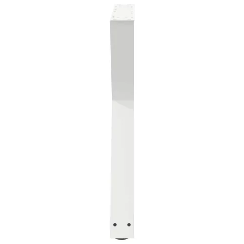  2 db fehér étkezőasztal láb 70 x (72-73,3) cm acél étkezőasztal láb