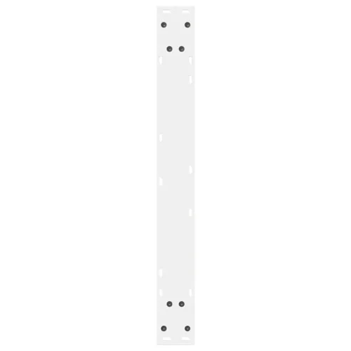  2 db fehér étkezőasztal láb 70 x (72-73,3) cm acél étkezőasztal láb