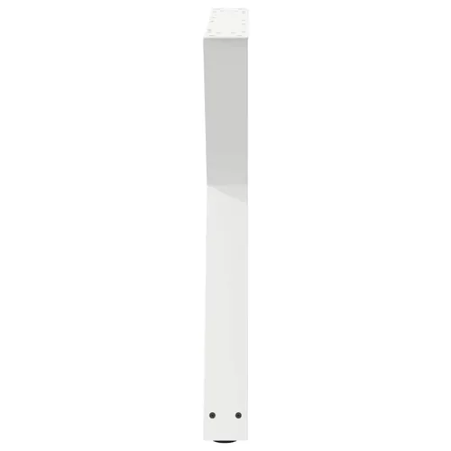  2 db fehér étkezőasztal láb 80 x (72-73,3) cm acél étkezőasztal láb