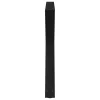  2 db fekete acél étkezőasztal láb 90 x (72-73,3) cm