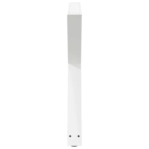  2 db fehér étkezőasztal láb 90 x (72-73,3) cm acél étkezőasztal láb