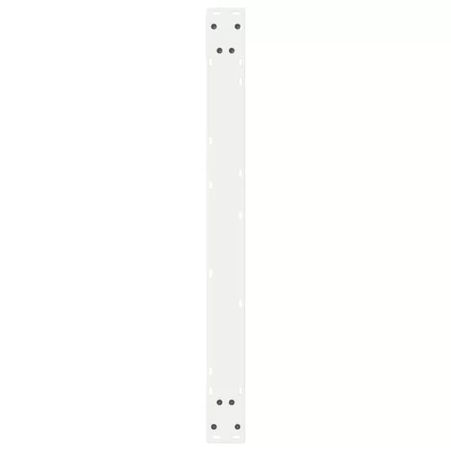  2 db fehér étkezőasztal láb 90 x (72-73,3) cm acél étkezőasztal láb