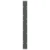  2 db antracitszürke acél étkezőasztalláb 90 x (72-73,3) cm