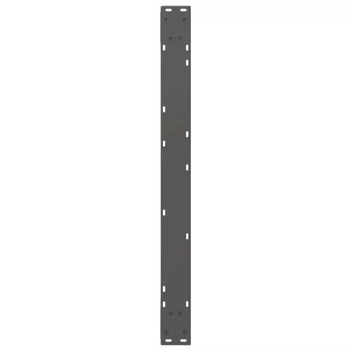 2 db antracitszürke acél étkezőasztalláb 90 x (72-73,3) cm