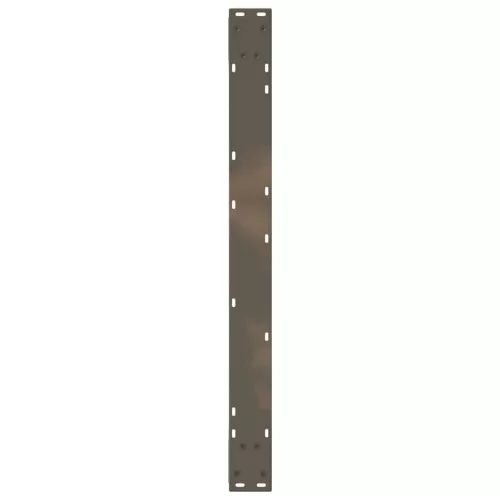  2 db natúr acél étkezőasztal láb 90 x (72-73,3) cm acél