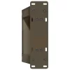  2 db U alakú natúr acél dohányzóasztal láb 30x(30-31) cm