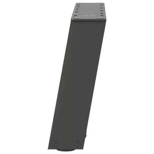  2 db antracitszürke U-alakú acél dohányzóasztal láb 40x(30-31) cm