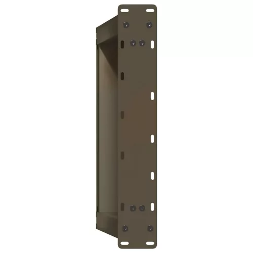  2 db U alakú natúr acél dohányzóasztal láb 40x(30-31) cm