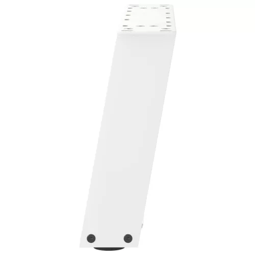  2 db U alakú fehér dohányzóasztal láb 50 x (30-31) cm acél