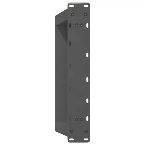  2 db antracitszürke U-alakú acél dohányzóasztal láb 50x(30-31) cm