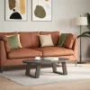  2 db U alakú natúr acél dohányzóasztal láb 50x(30-31) cm