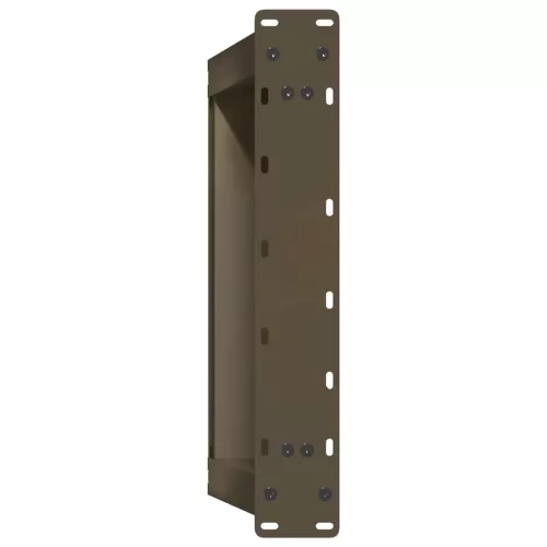  2 db U alakú natúr acél dohányzóasztal láb 50x(30-31) cm