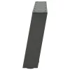  2 db antracitszürke, U alakú acél dohányzóasztal láb 60 x (30-31) cm
