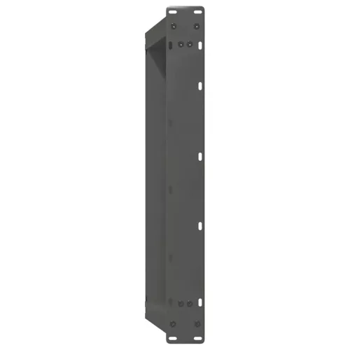  2 db antracitszürke, U alakú acél dohányzóasztal láb 60 x (30-31) cm