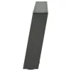  2 db antracitszürke, U alakú acél dohányzóasztal láb 70 x (30-31) cm