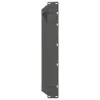  2 db antracitszürke, U alakú acél dohányzóasztal láb 70 x (30-31) cm