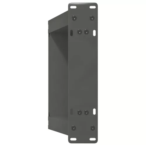  2 db antracitszürke U-alakú dohányzóasztal láb 28x(42-43) cm acél
