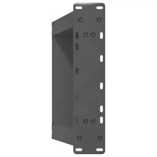  2 db antracitszürke U-alakú acél dohányzóasztal láb 38x(42-43) cm