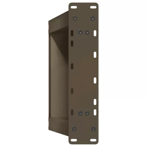  2 db U alakú natúr acél dohányzóasztal láb 38x(42-43) cm