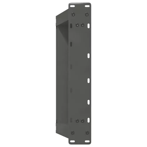  2 db antracitszürke, U alakú acél dohányzóasztal láb 50 x (42-43) cm