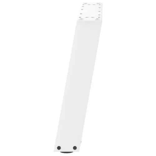  2 db U alakú dohányzóasztal láb fehér 60 x (42-43) cm acél dohányzóasztal láb