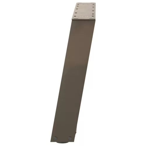  2 db U alakú natúr acél dohányzóasztal láb 60x(42-43) cm