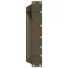  2 db U alakú natúr acél dohányzóasztal láb 60x(42-43) cm