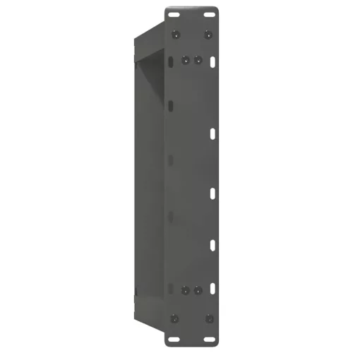  2 db antracitszürke, U alakú dohányzóasztal láb 70 x (42-43) cm acél