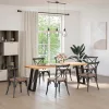  2 db fekete, U alakú acél konzolasztal láb 28 x (72-73) cm