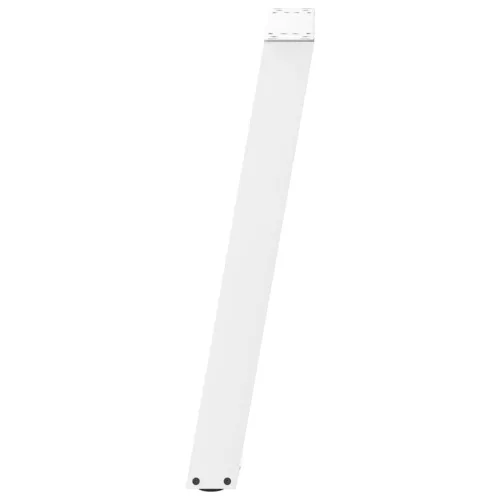  2 db fehér U alakú konzolasztal láb 28 x (72-73) cm acél
