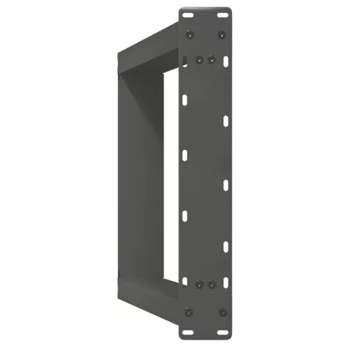  2 db antracitszürke, U alakú étkezőasztal láb 60 x (72-73) cm acél