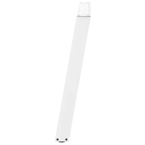  2 db U alakú étkezőasztal láb fehér 90 x (72-73) cm acél étkezőasztal láb