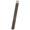  2 db U alakú étkezőasztal láb natúr acélból 90 x (72-73) cm