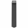  2 db antracitszürke A-alakú acél dohányzóasztal láb 30x(30-31) cm